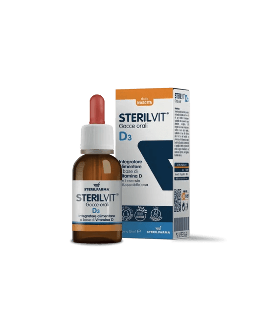 Sterilvit D3 Gocce Orali Integratore di Vitamina D 5 ml