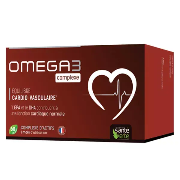 Santé Verte Complex Omega 3 Capsules x 60 