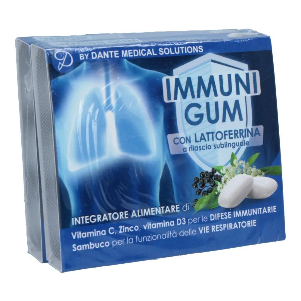 Immuni Gum Integratore per Difese Immunitarie 18 Gomme