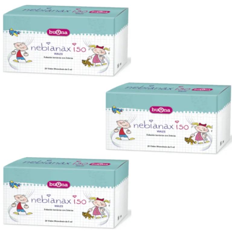 Buona Nebianax Iso 3x20 Einzeldosisfläschchen