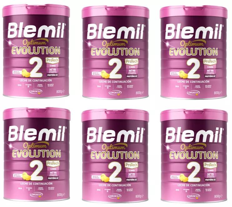 Blemil Optimum Evolution 2 Leite de Continuação 6x800 gr