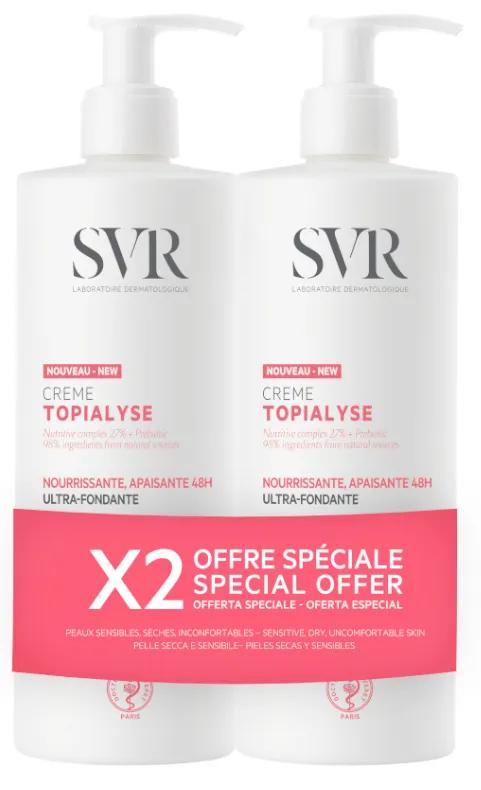 Imagen de SVR Topialyse Crema Pieles Secas 2x400 ml
