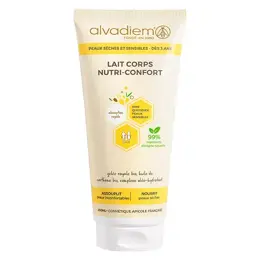 Alvadiem Soin du Corps Lait Nutri-Confort Assouplissant et Nourrissant 200ml