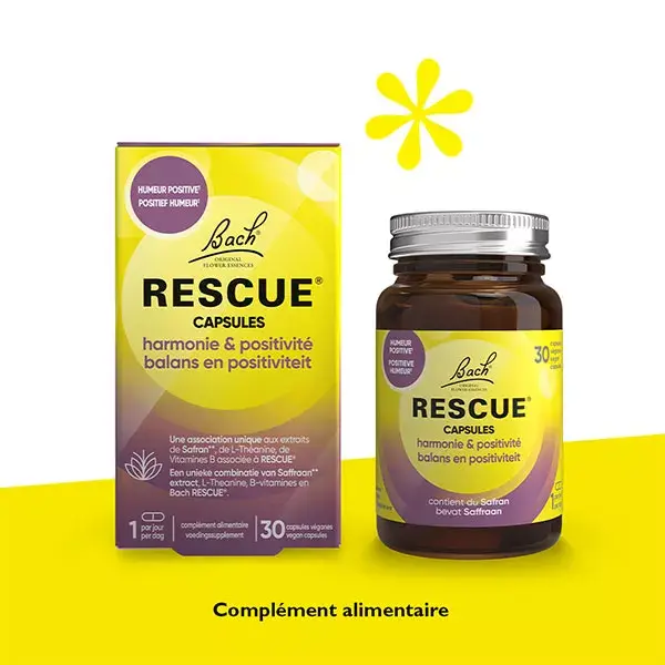 RESCUE® Harmony and Positivity Capsules 30 units