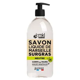 MKL Green Nature Savon Liquide de Marseille Surgras 1L