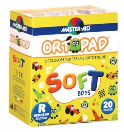 Ortopad Soft Boys Regular Cerotto Occlusore Per Bambini Per Terapie Ortottiche 20 Pezzi