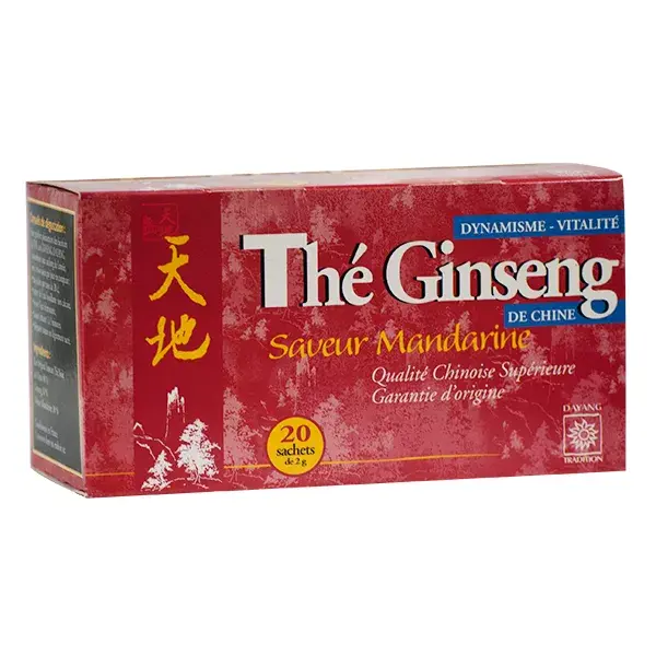Dayang tea Ginseng from China 20 sachets