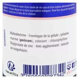 Pharm Nature Micronutrition Zinc Bisglycinate Chélaté 60 gélules