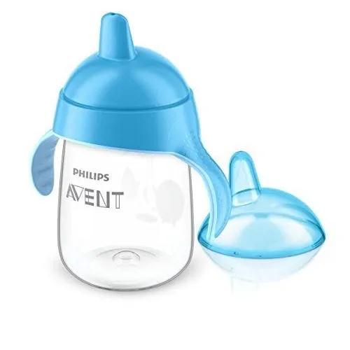 Avent Tazza Decorata Con Beccuccio Azzurro 340 ml