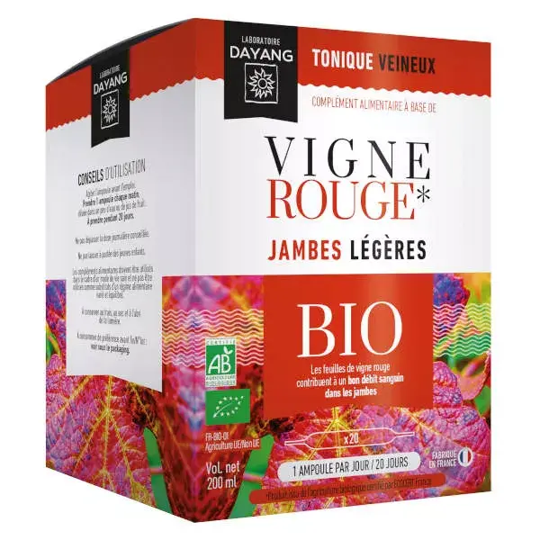Dayang Vigne Rouge Bio 20 ampollas