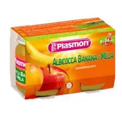 Plasmon Omogeneizzato Di Frutta All'Albicocca Banana E Mela 2x104 g +6m