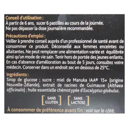 Humer Pastilles Gorge Miel de Manuka Actif dès 6 ans 16 pastilles