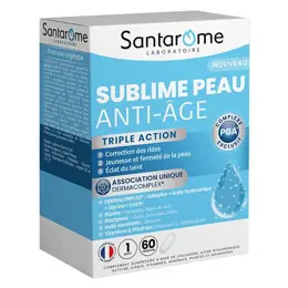 Santarome - Sublime peau anti-âge - régénérateur et fermeté - Tonus sexuel - 60 comprimés
