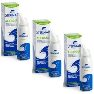 Sterimar Alergia Manganeso Agua de Mar 3x100 ml