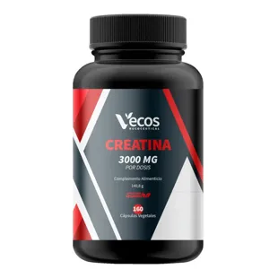 Vecos Nucoceutical Creatine 3000 mg 160 Vegetable Capsules