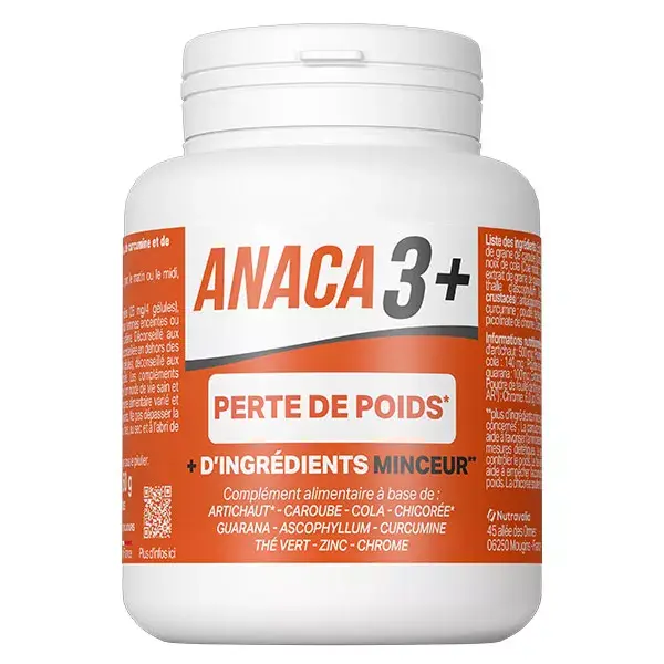 Anaca3+ Perte de Poids 120 gélules