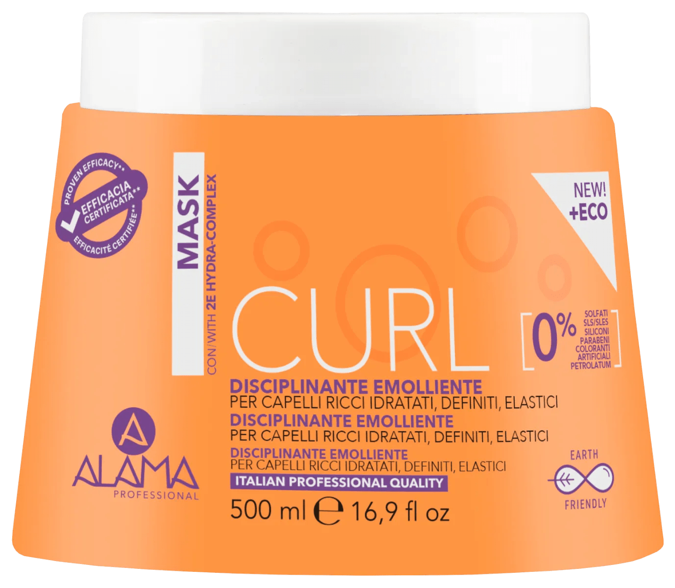 Alama Curl Maschera Per Capelli Ricci 500 ml