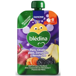 Blédina Pouch Pear, Carrot, Plum and Beetroot +8m 100 gr