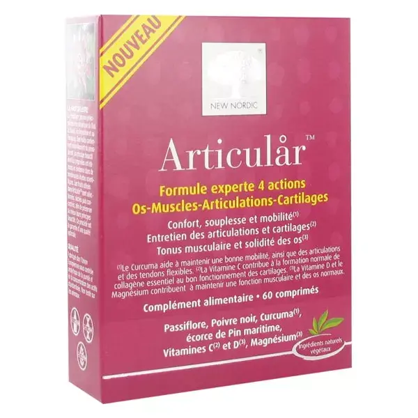 New Nordic Articular Bones, Muscles, Joints and Cartilage Supplement 60 Tablets