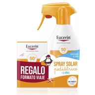 Eucerin Spray Solar Pediátrico SPF50+ 300ml + REGALO Fluido SPF50+ 50 ml