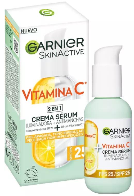 Garnier Sérum Crème à la Vitamine C SPF25 50 ml