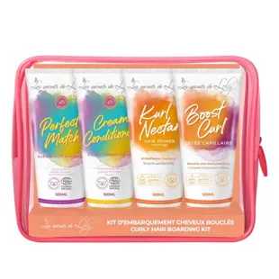 Les Secrets de Loly - Kit da viaggio per capelli ricci