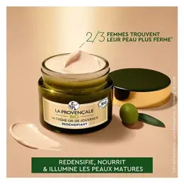 La Provençale Jouvence La Crème Or Redensifiante Bio 50ml