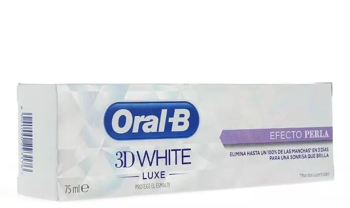 Oral B 3D White Luxe Efeito Pérola 75ml