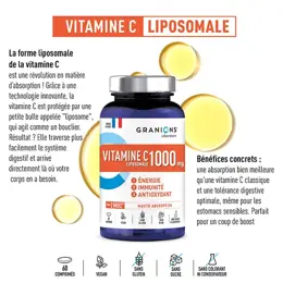 Granions Vitamine C Liposomale 1000mg 60 comprimés