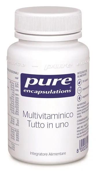 Pure Encapsulations Multivitaminico Tutto In Uno Integratore Stanchezza ed Affaticamento 30 Capsule