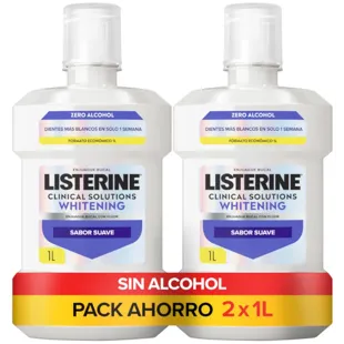 Listerine Advanced White Whitening Mouthwash 2x1 Liter