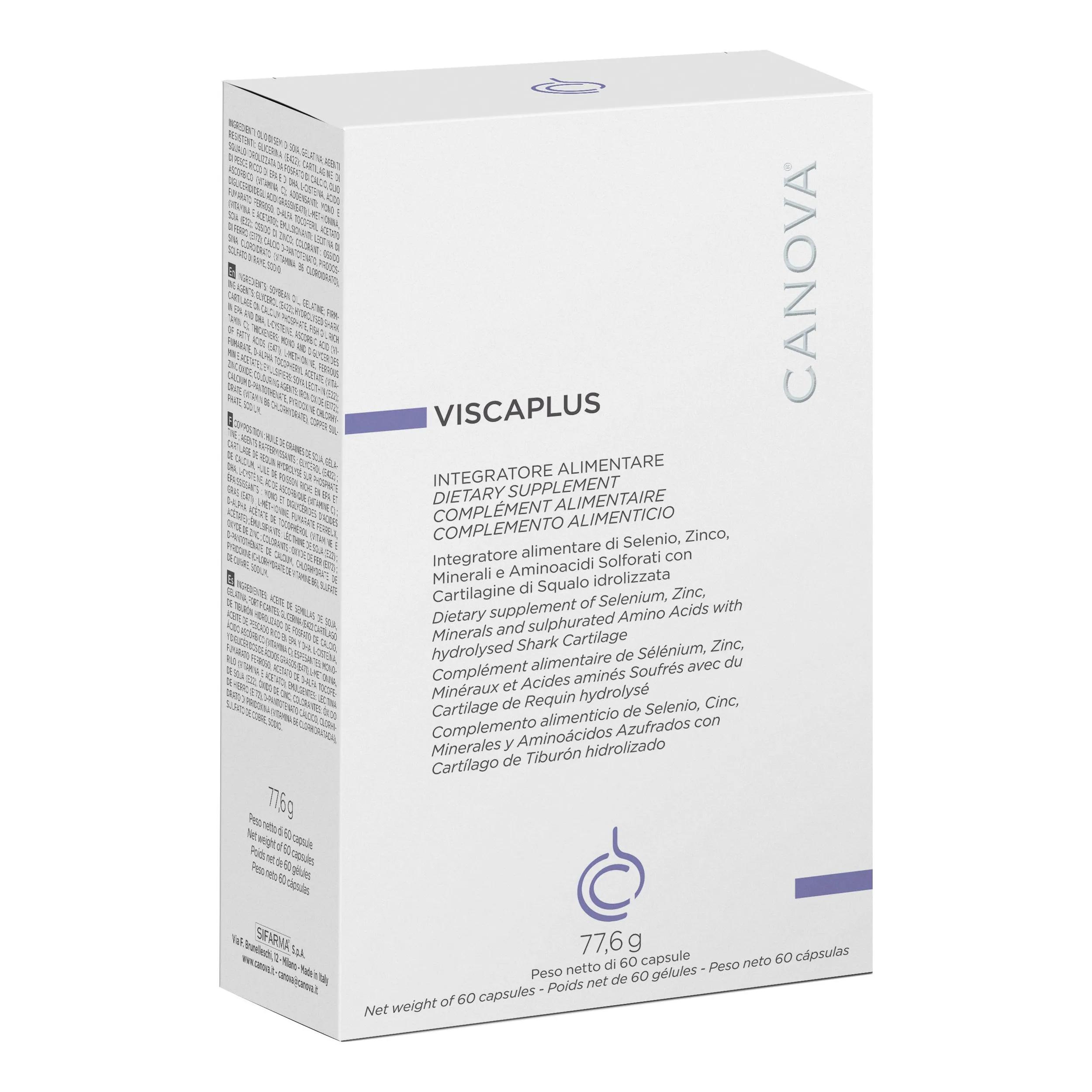 Canova Viscaplus Integratore Per Capelli Fragili 60 Softgel