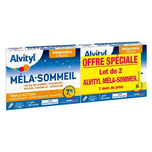 Urgo Vital Mela - Sleep set of 2 x 30 capsules