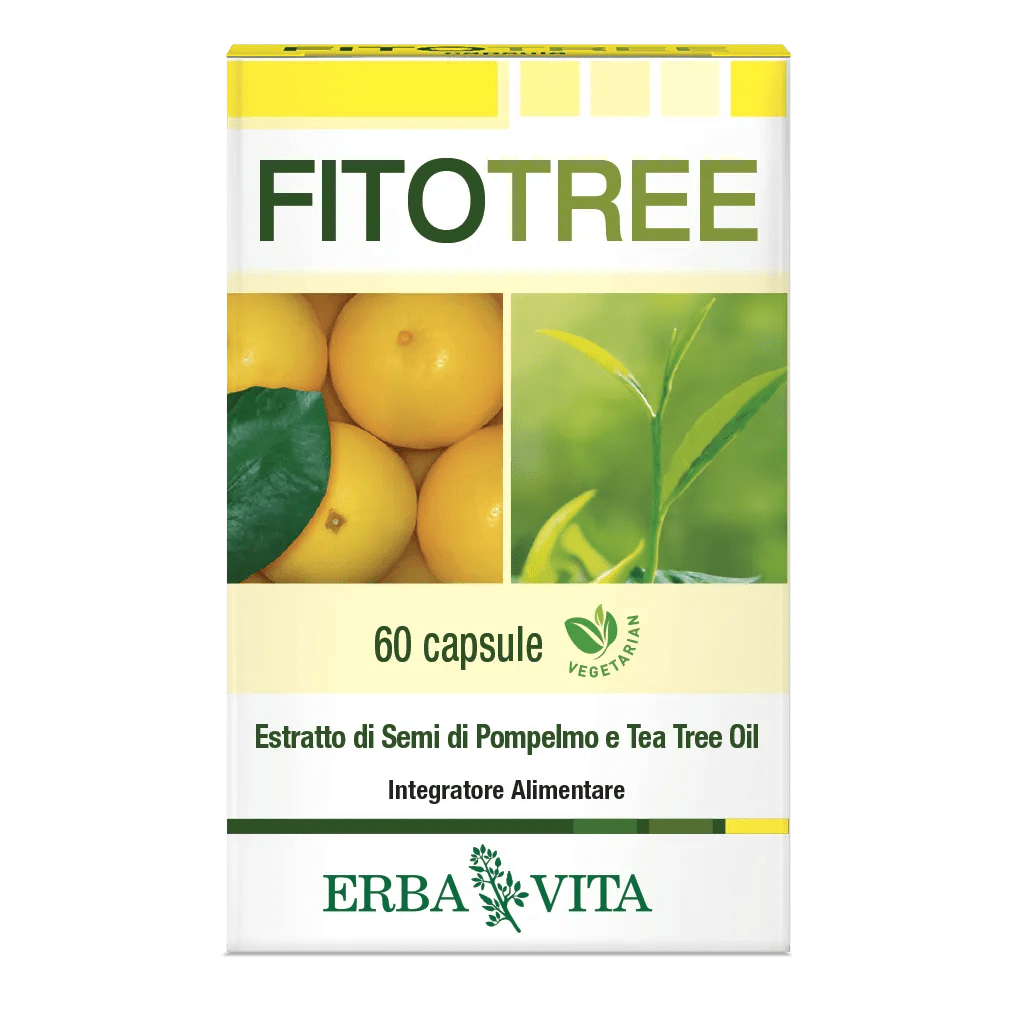 Erba Vita Fitotree Integratore Antiossidante 60 Capsule