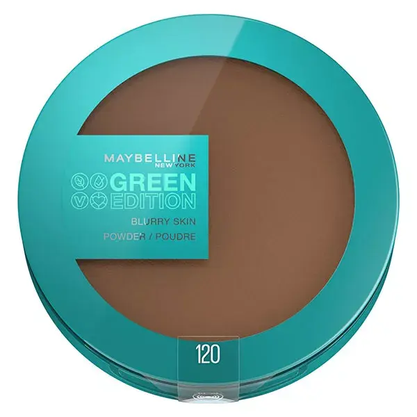 Maybelline New York Green Edition Poudre de Teint Blurry Skin N°120 9g