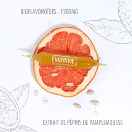 Nutrivie Ampoules Pépins de pamplemousse Bio 10 ml