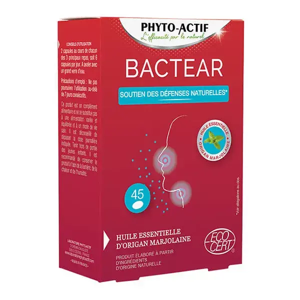 Phytoactif Bactear 45 capsules