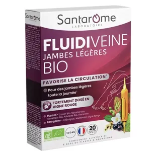 Santarome Bio Gambe Leggere - 20 fialette