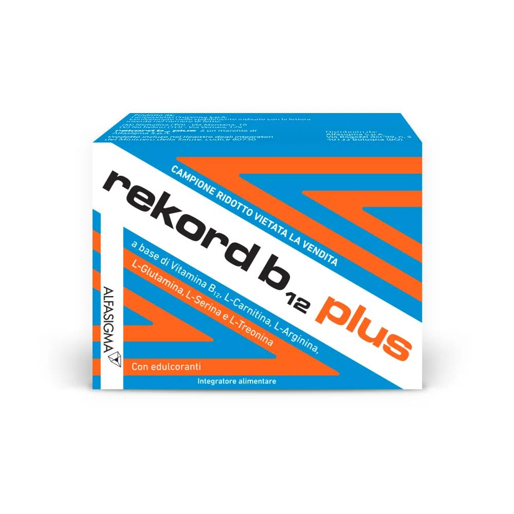 Rekord B12 Plus Integratore Vitaminico 10 Flaconcini 10 ml