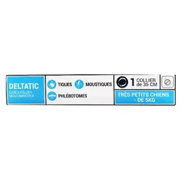 Biocanina Deltatic Collier Antiparasitaire Externe Très Petit Chien -5kg