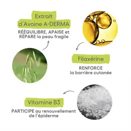 A-Derma Exomega Control Baume Émollient Anti-Grattage 400ml