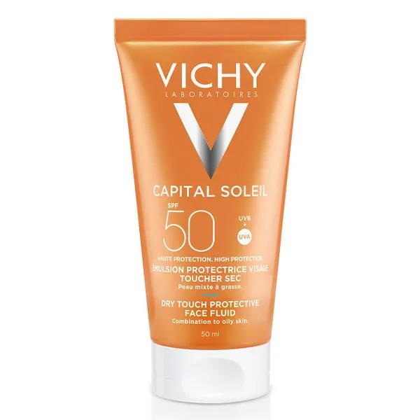 Vichy Idéal Soleil Emulsion Tacto Seco SPF 50 - 50 ml