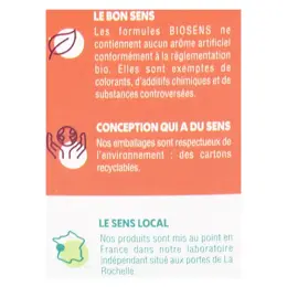 Biosens Vitamine C et Ginseng Bio 24 comprimés