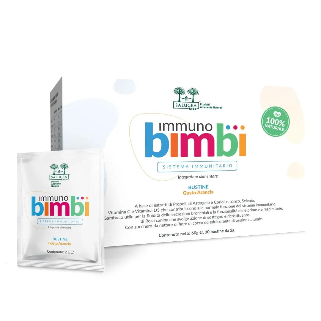 Salugea Immuno Bimbi Per le Difese Immunitarie Bambini 30 Bustine