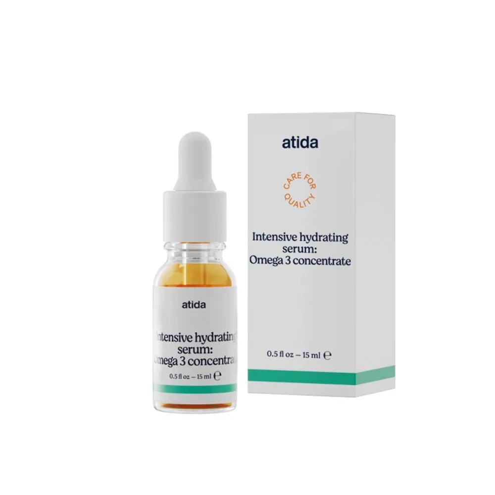 Atida Siero Viso Booster Idratante con Omega 3 15 ml