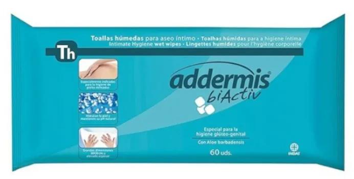 Addermis towels wet 60 units