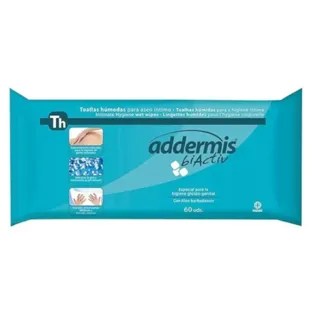 Addermis towels wet 60 units