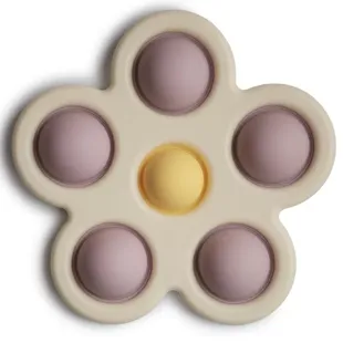 Mushie Pop It Flower S.lila-narzisse-elfenbein