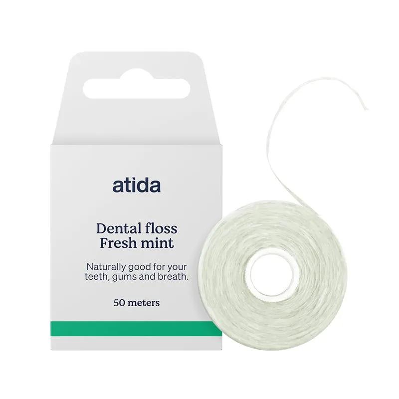 Atida Fresh Mint Filo Interdentale 50 Metri