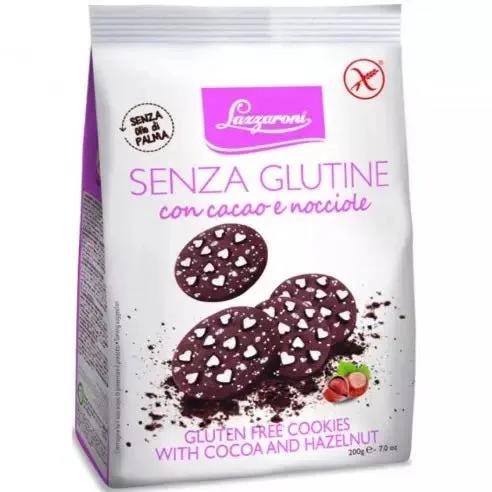 Lazzaroni Preziosi Frollini Con Cacao e Nocciole 200 g